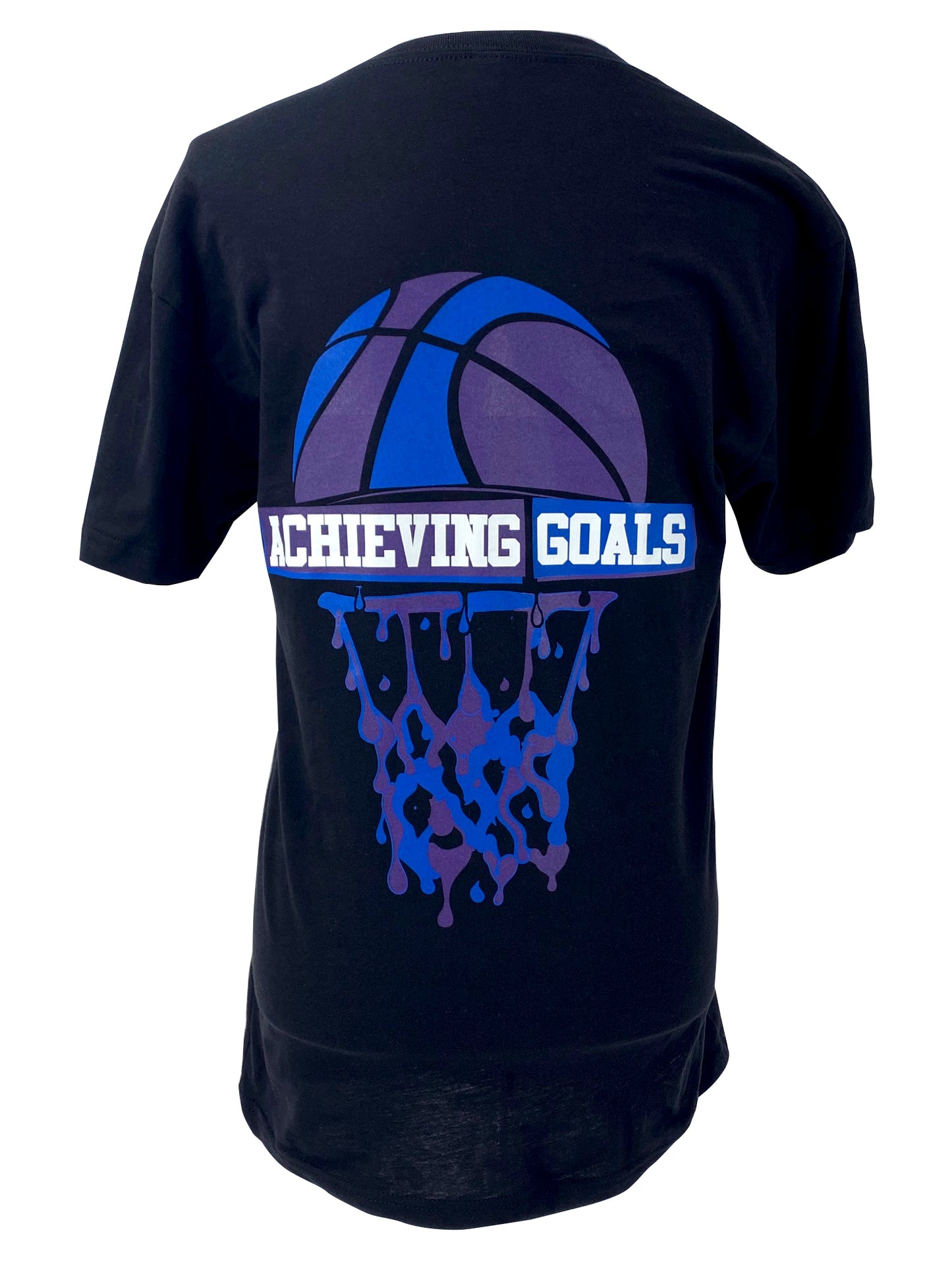 Achieving Goals Black T-Shirt | Athletic Apparel | Athlete T-Shirts For Kids, Youth, Adults