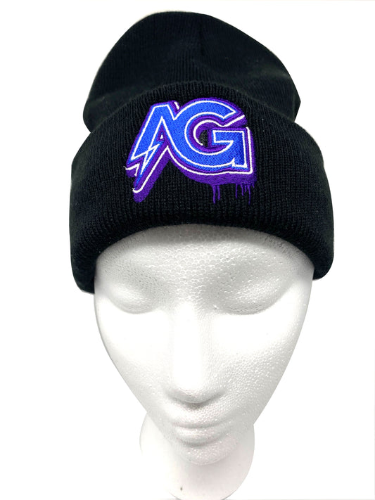 Knitted Cap | Knitted Hat | Embroidered  AG Cap