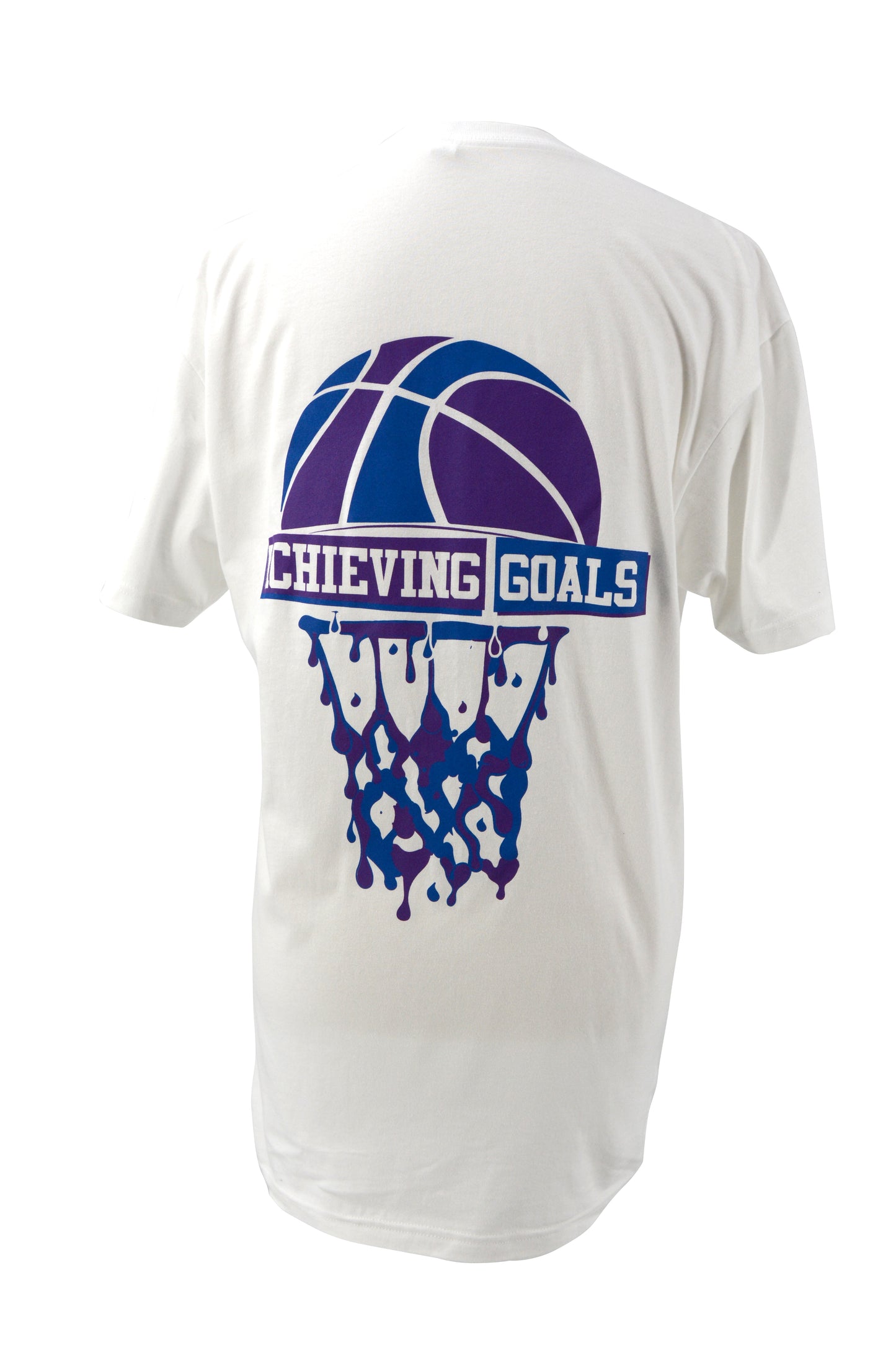 Achieving Goals White T-Shirt | Athletic Apparel | Athlete T-Shirts For Kids, Youth, Adults